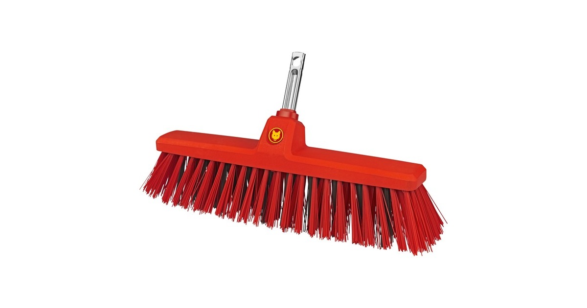 WOLF-Gartenmulti-star straatbezem SB 400 M  (Rood/geel)