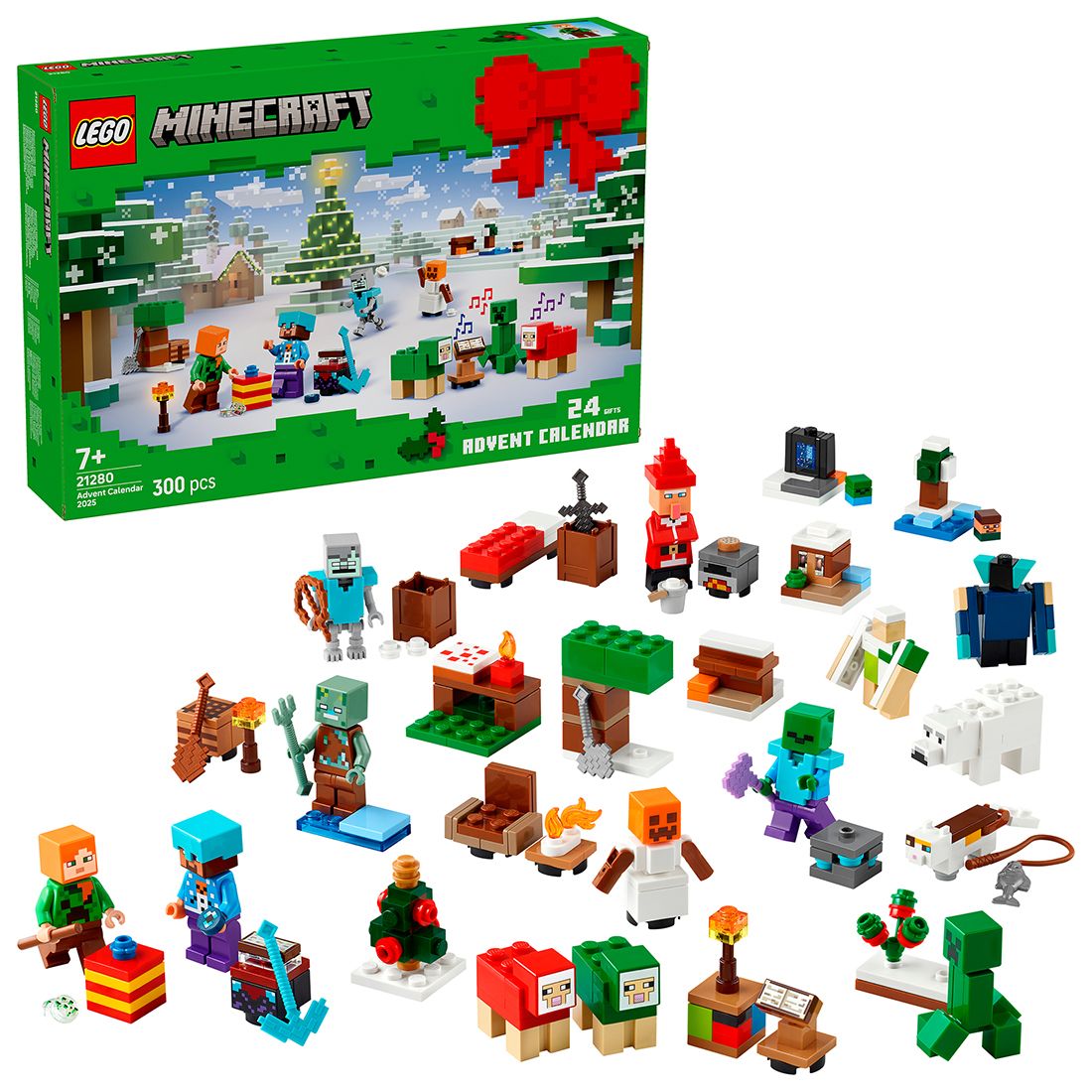 21280 Minecraft Lego Julekalender 2025