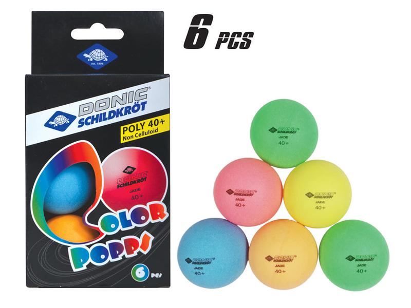 DONIC Schildkröt Tischtennisball Color PingPong-Bälle in verschiedenen Farben