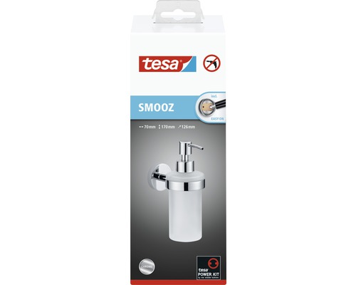 tesa SMOOZ chromen zeepdispenser