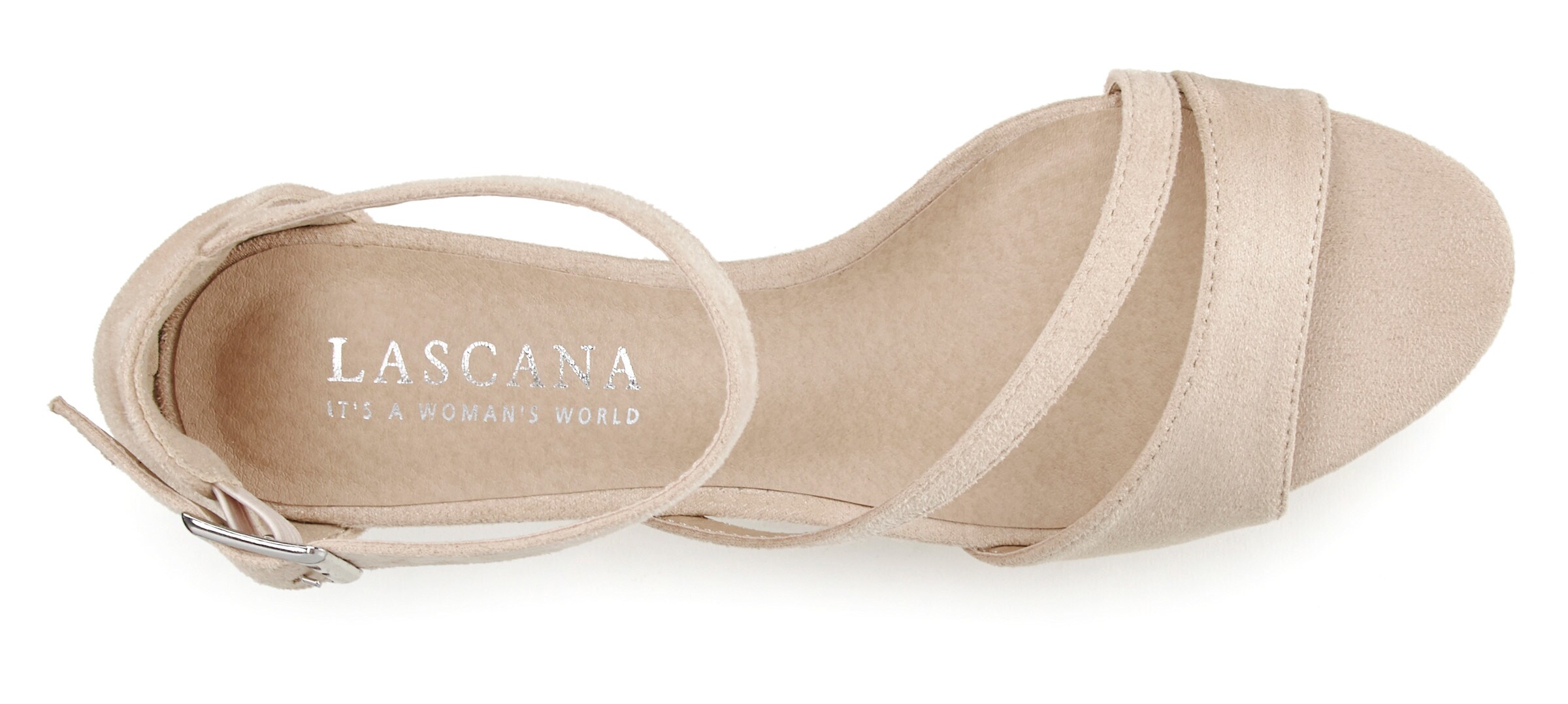 LASCANA Sandalette in beige