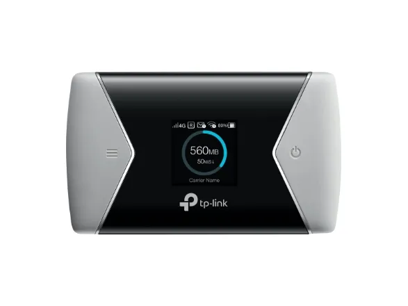 TP-Link M7650, Cellulær netværksrouter, Sort, Grå, Bærbar, TFT, 3,66 cm (1.44