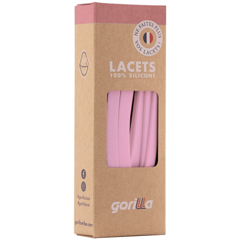 Gorilla Gorilla Lacets Larges Guimauve