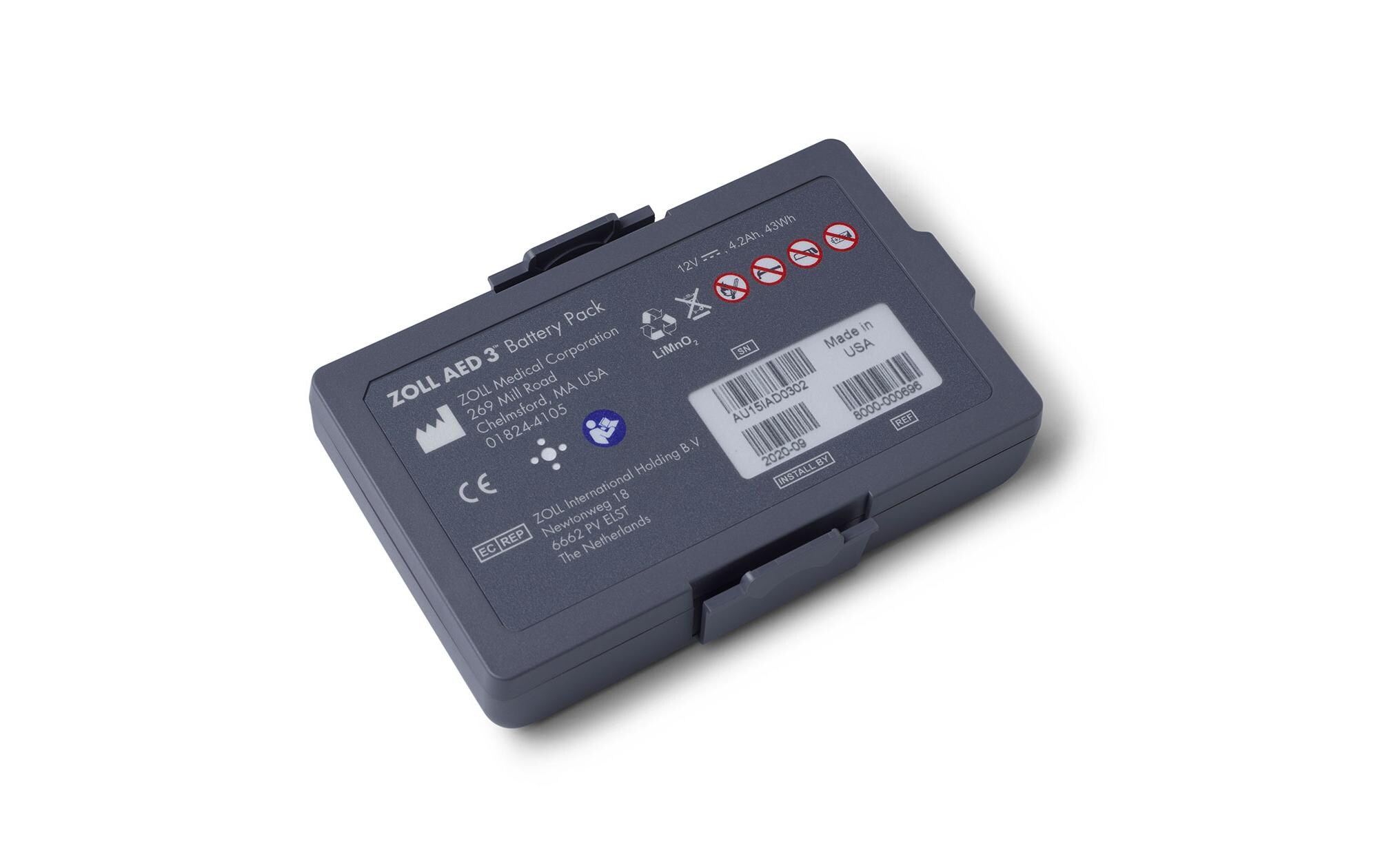 AED 3 Lithium Batterie 1 Stück<br>Batterie