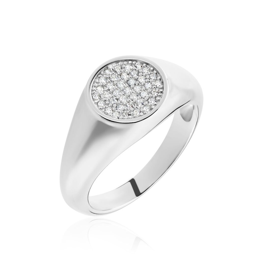 Bague Ferreol Argent Oxydes De Zirconium