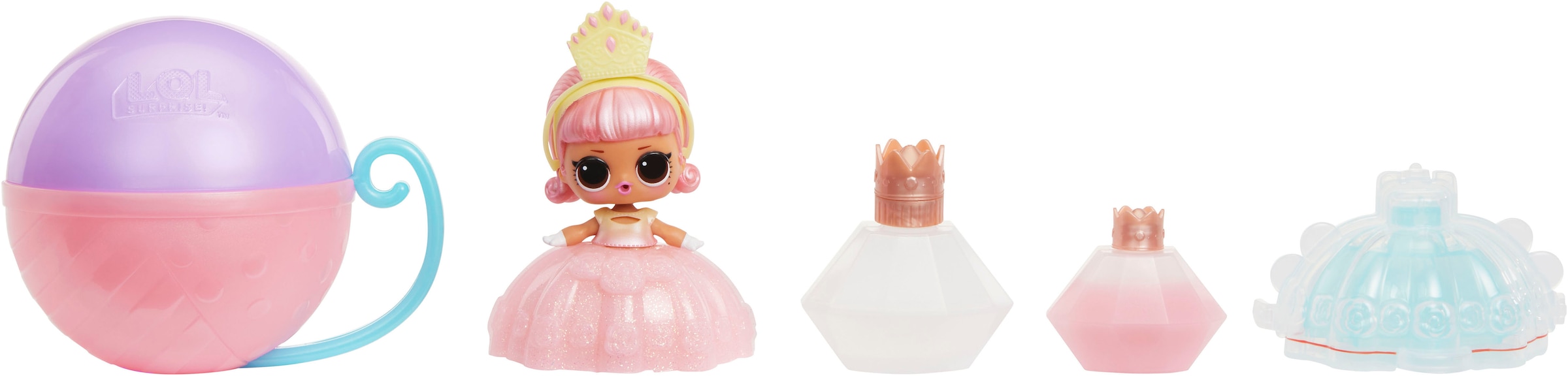 L.O.L. SURPRISE! Anziehpuppe »L.O.L. Surprise Princess Tots« mit magischem Farbwechsel; sortierte Lieferung
