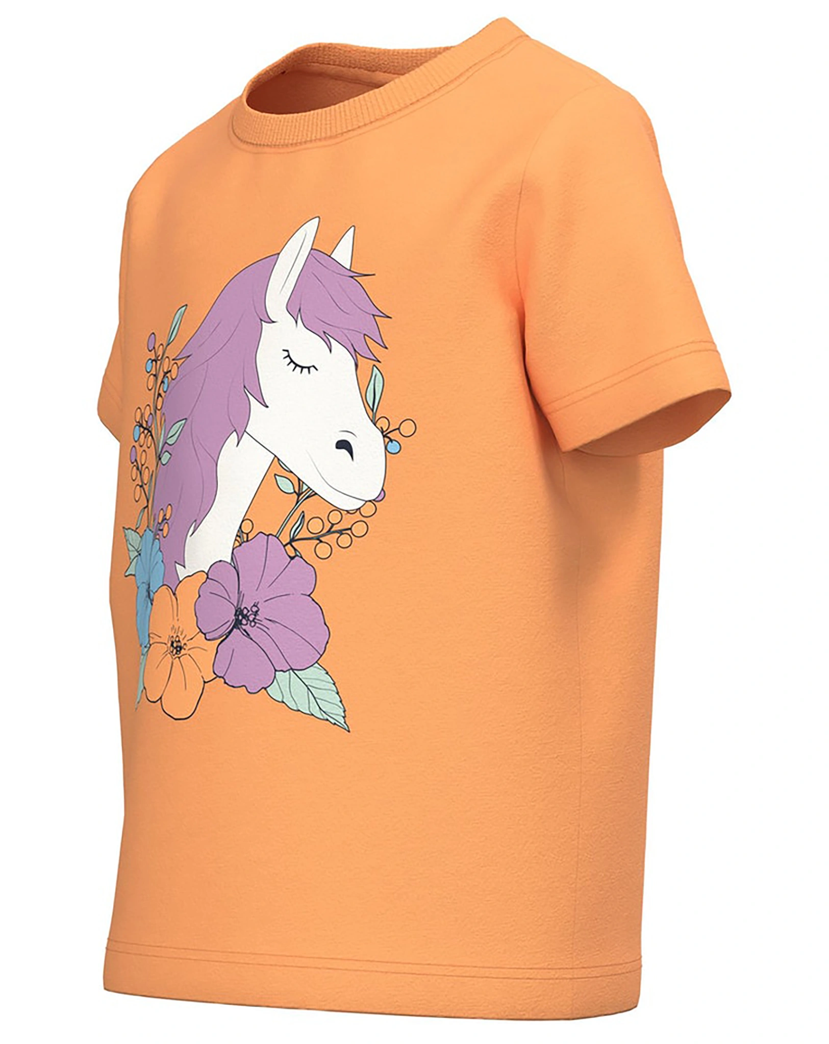 T-Shirt NMFJASMINE in mock orange