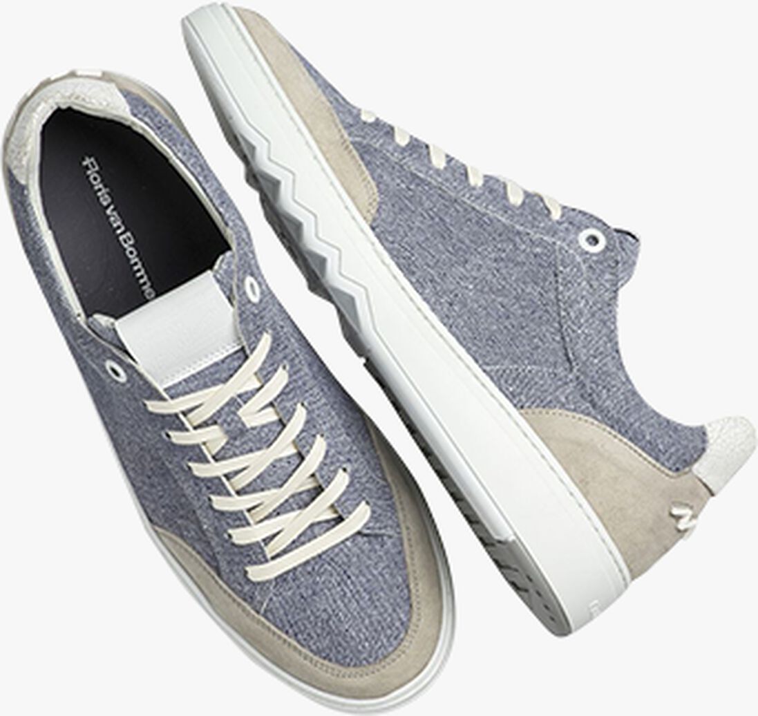 FLORIS VAN BOMMEL blauwe floris van bommel lage sneakers sfm-10183