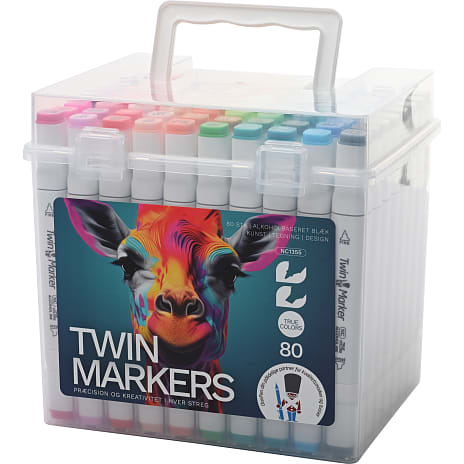 Danpen Twinmarkers 80 stk