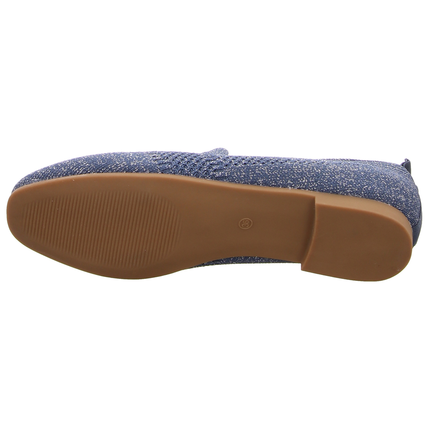 La Strada Slipper blau blau
