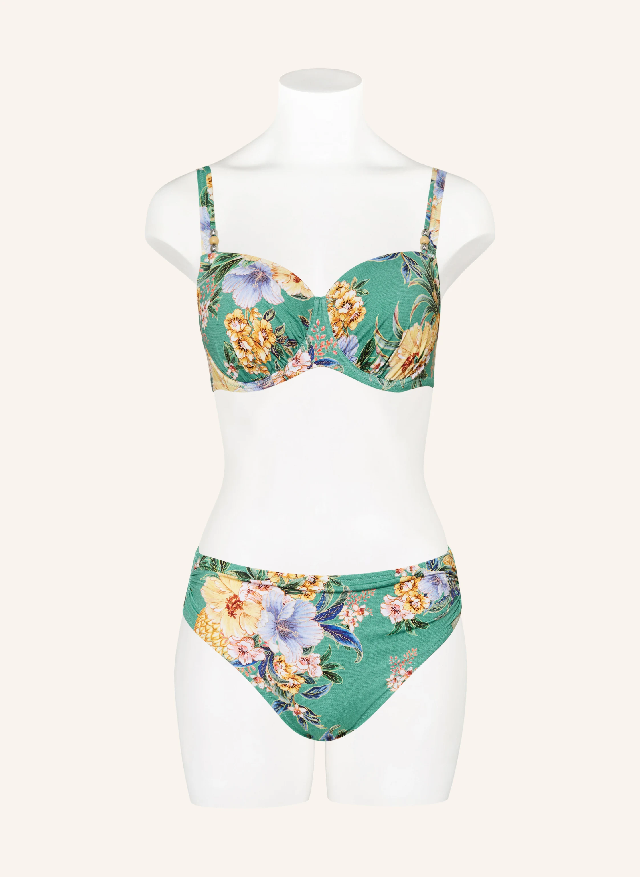 Lidea High-Waist-Bikini-Hose PINEAPPLE SEA