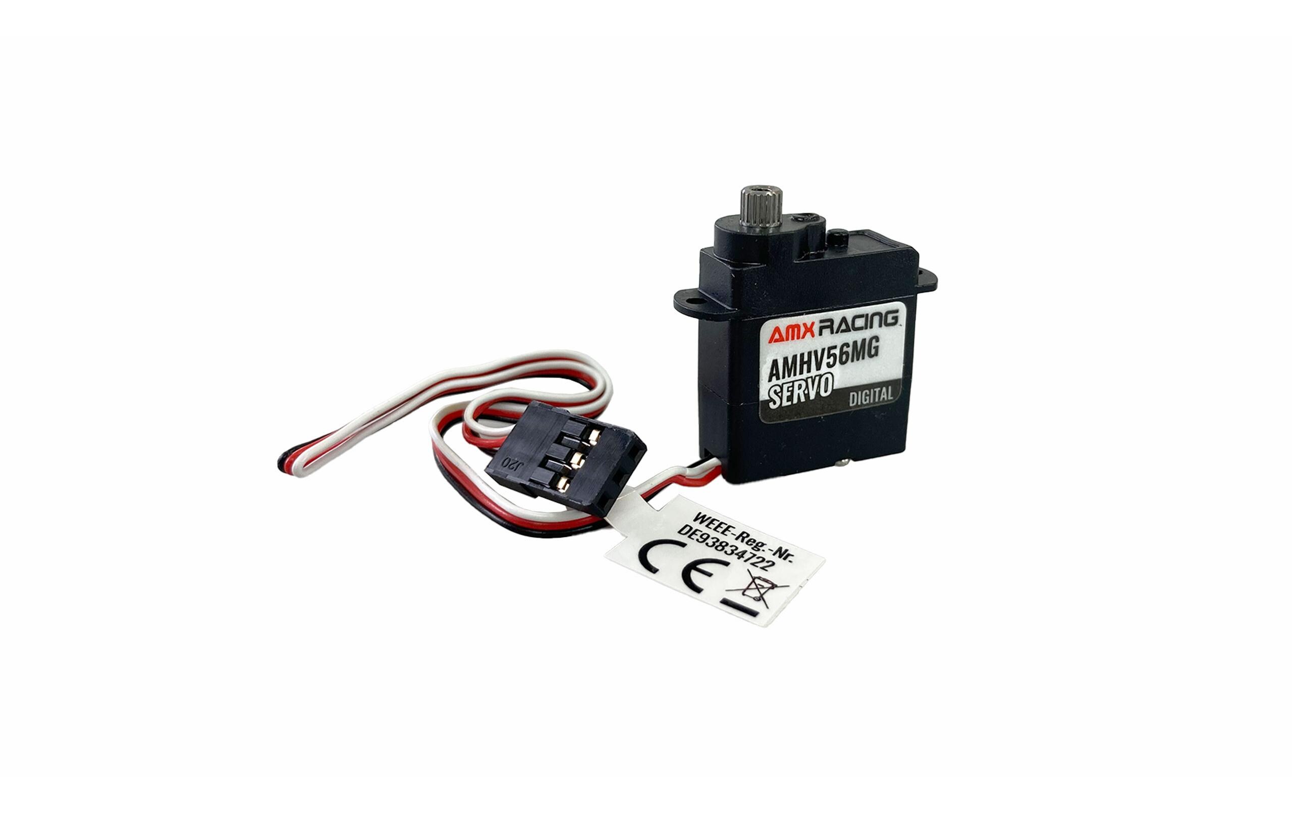 Nano Servo AMHV56MG 1.2 kg, 0.1 s Digital HVKräftiges 5.6 g Digital HV Servo für Flugmodelle