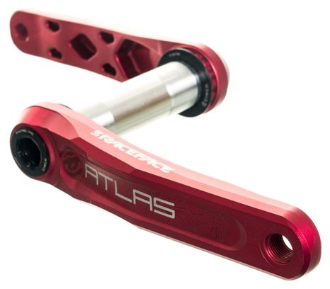 Manivelles Race Face Atlas Cinch Direct-Mount 83 mm (sans boitier) Rouge