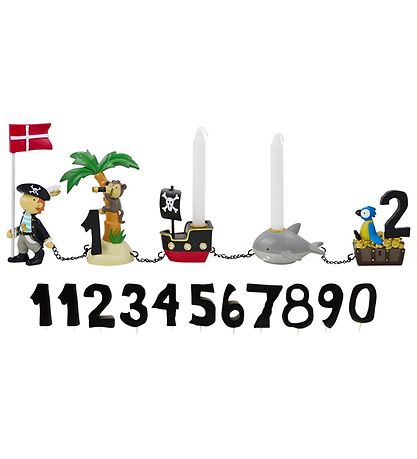 Kids by Friis Geburtstagszug - Piraten