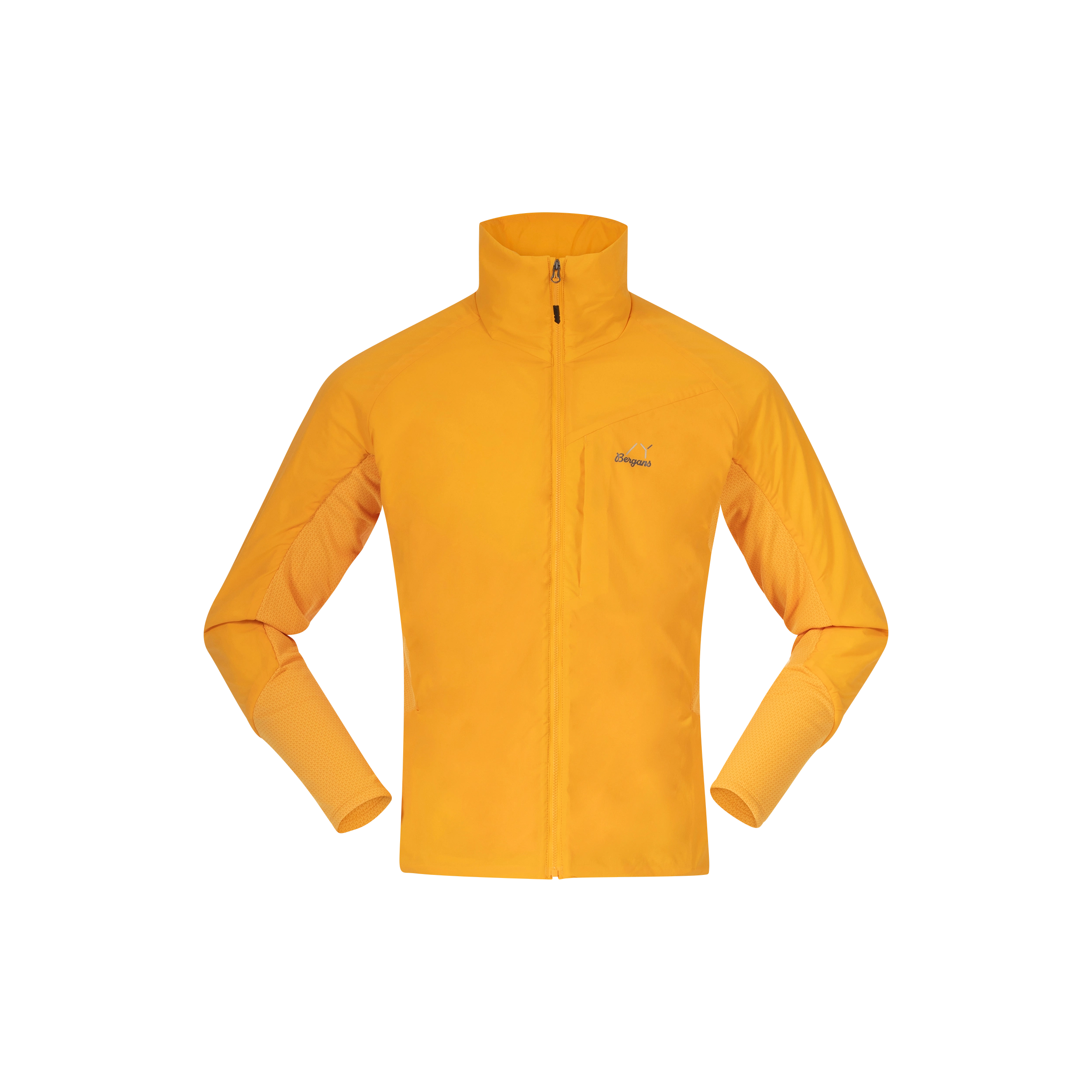 Y MountainLine Light Insulated Air Jacket Men Mango Yellow