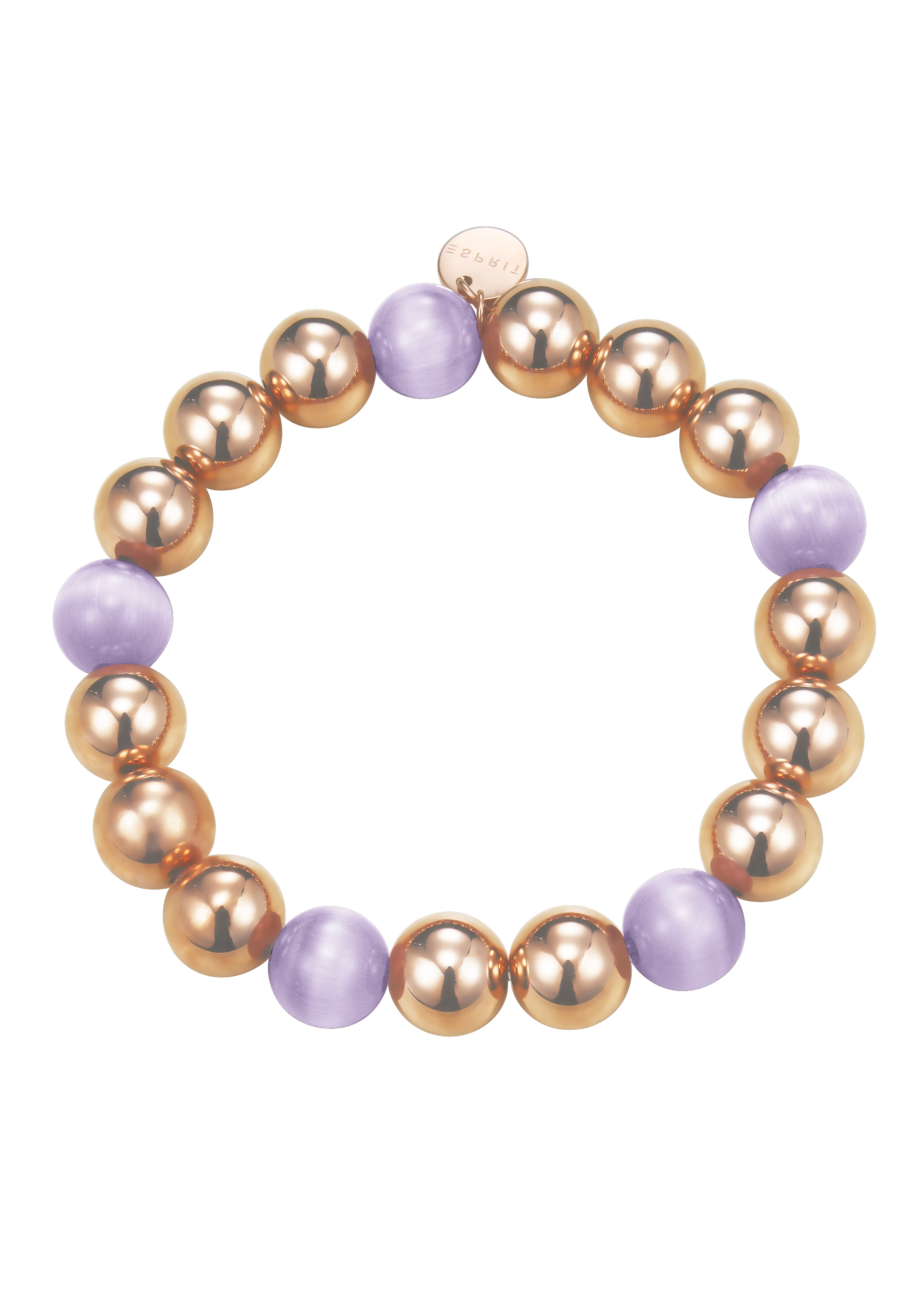 Esprit Damenarmband Bold Spheres Lavender ESBR11662A160