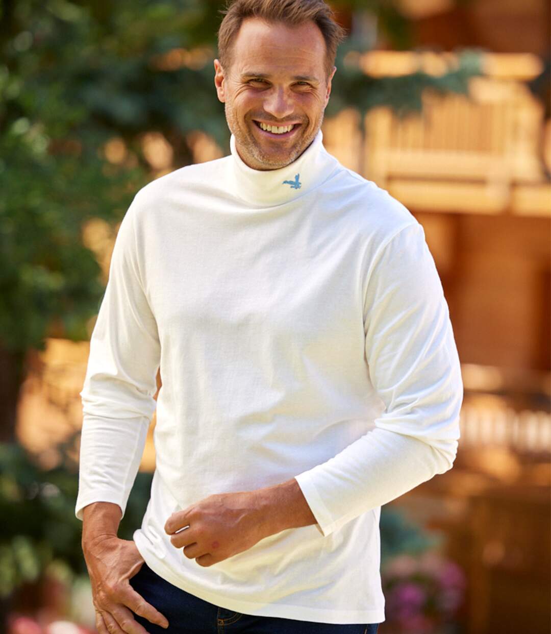 Lot de 2 Sous-Pulls Col Roulé Unis
