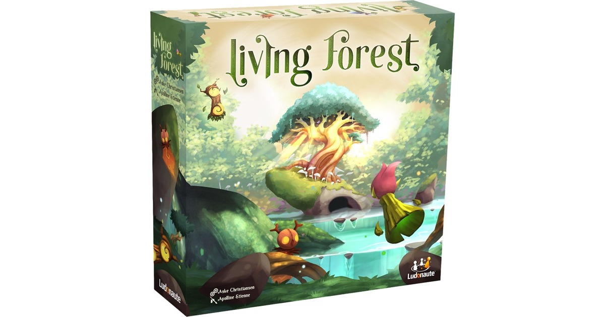 AsmodeeLiving Forest Bordspel  (Nederlands, Frans, 2 - 4 spelers, 40 minuten, Vanaf 8 jaar)
