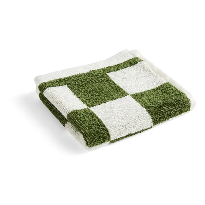 Hay Serviette d'invité Check | Vert pâle