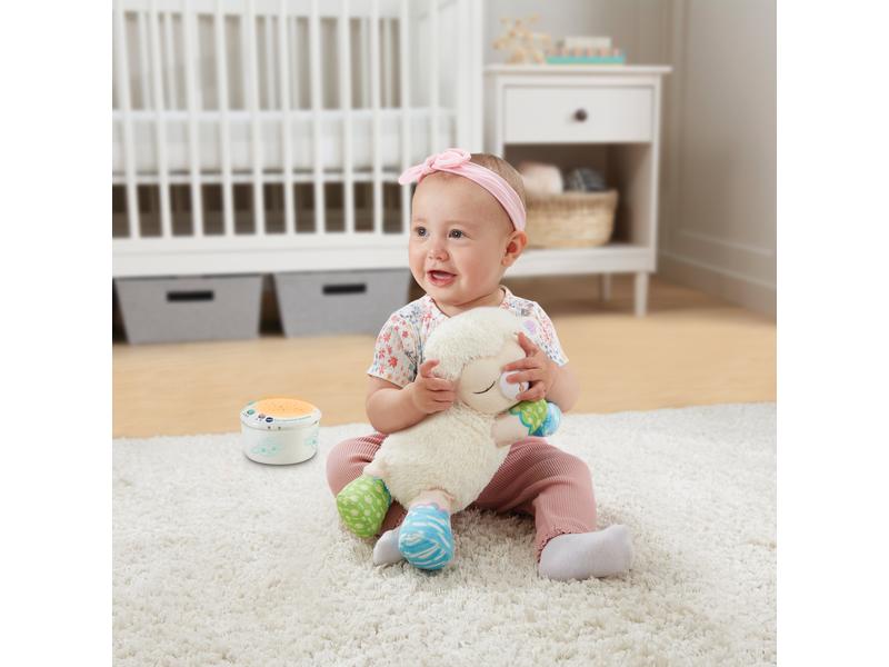 Vtech Nachtlicht 3-in-1 Sternenlicht-Schäfchen -DE- Babyspielzeug zum Schlummern und Spielen