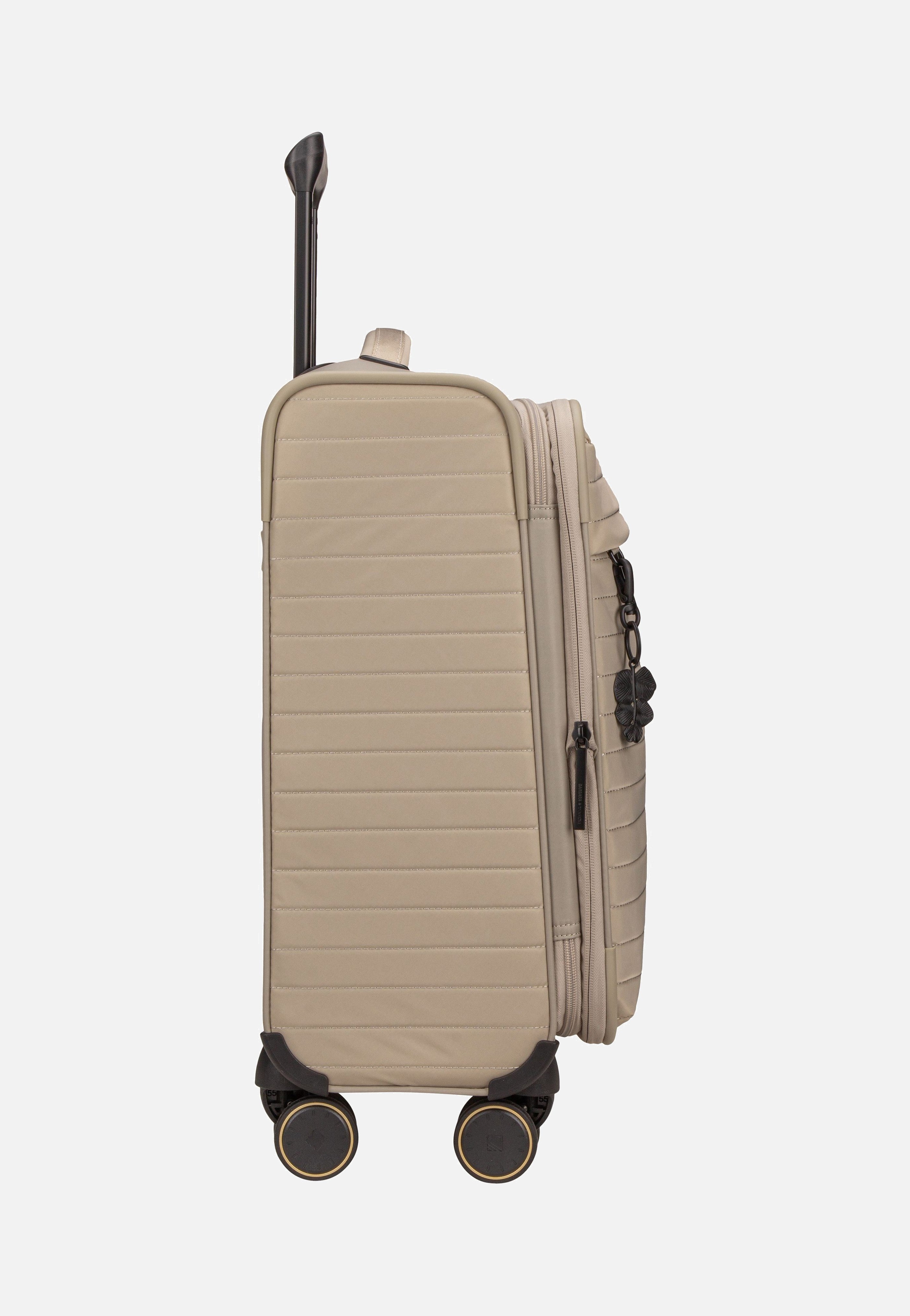 Barbara Stepp 4W Trolley S Exp Satin Nude - Koffer