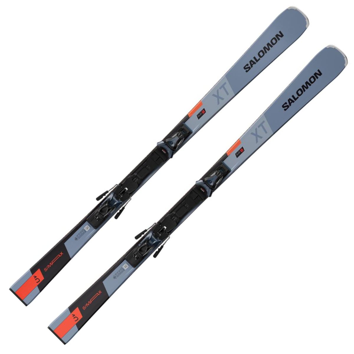 Salomon E S/MAX 10 XT + MI 12 GW All Mountain Ski 2024/25 - 163 Salomon MI 12 GW black (DIN 4-12)