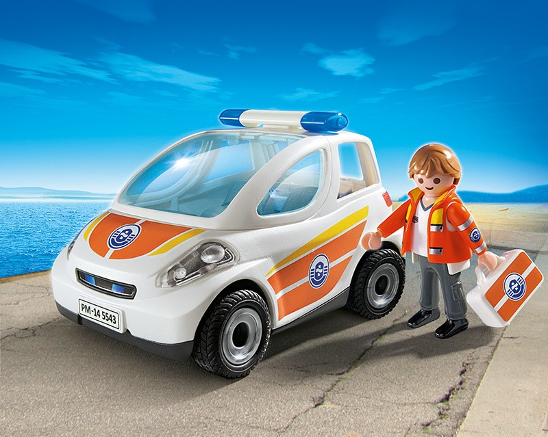 Playmobil® CITY ACTION - Urgentiste avec voiture - 5543