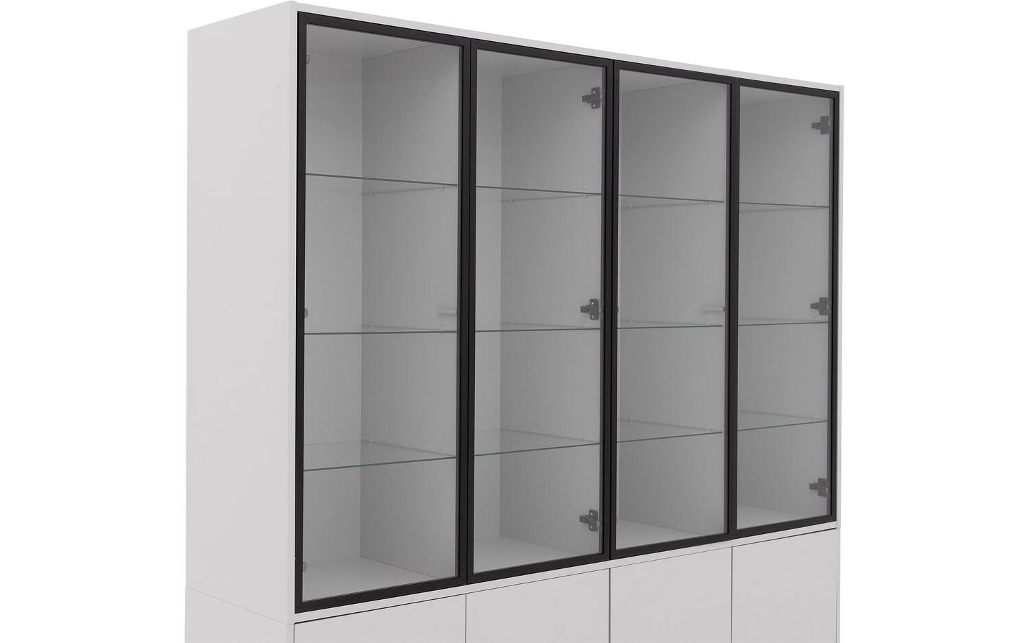 Goossens vitrinekast Valencia in melamine