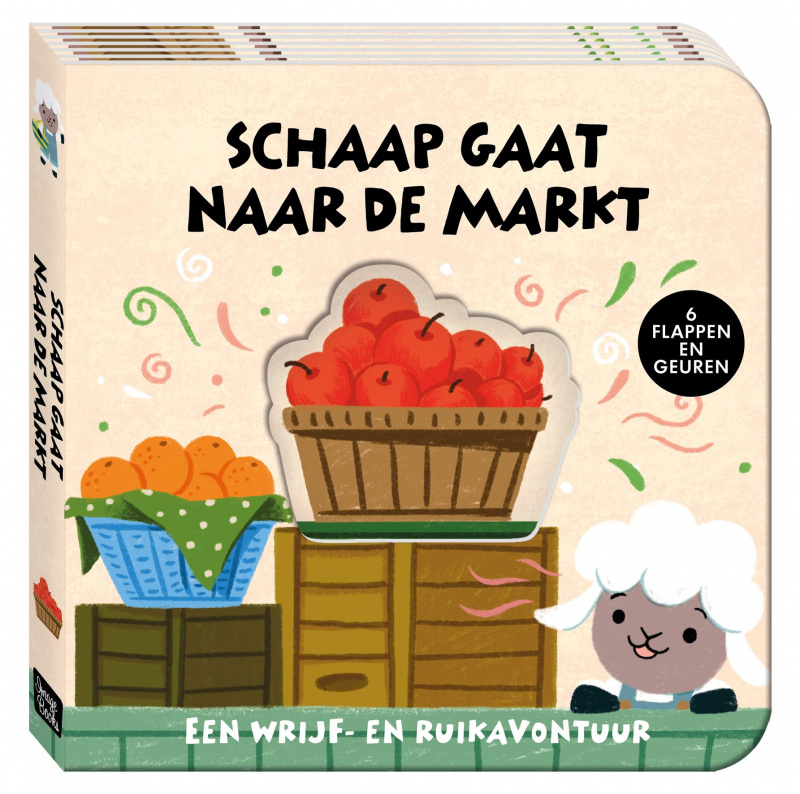 Wrijf en ruikavontuur - Schaap gaat naar de markt