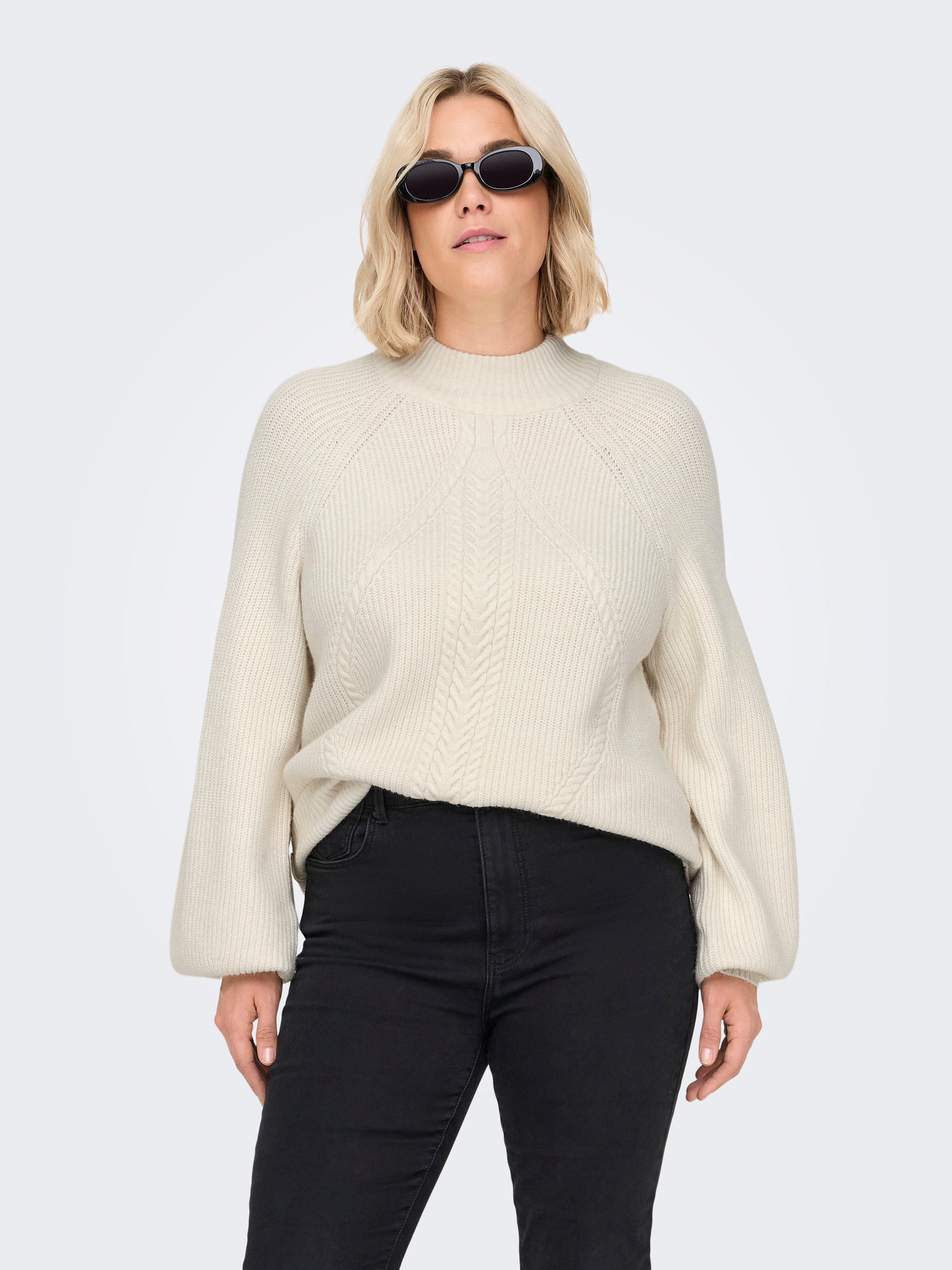 CARKATIA Strickpullover Whitecap Gray