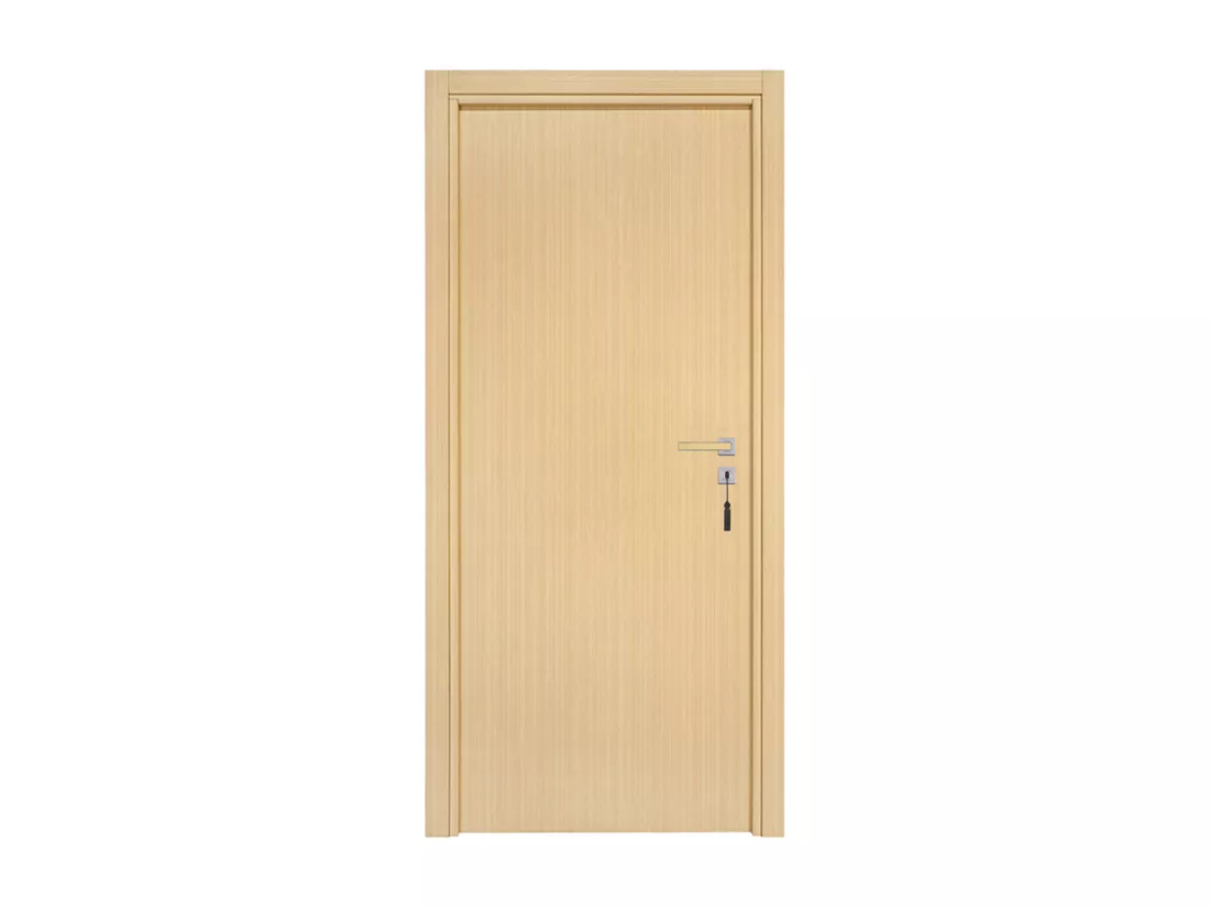 Bloc-porte pose fin de chantier collection Premium Miro, H.204 x l.63 cm, aspect chêne clair, réversible