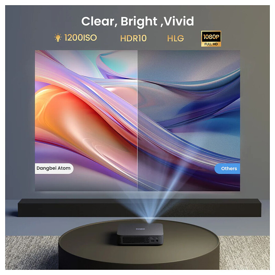 Dangbei Atom Stand Bundle - DLP Laser Full HD - 1200 Lumens