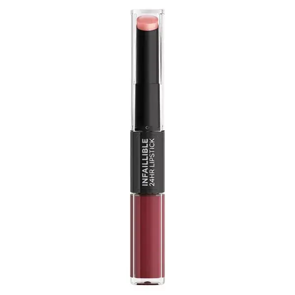 Batom Duo L'Oréal Paris Infallible 24h nº 502 Vermelho de Longa Duração 5,6ml