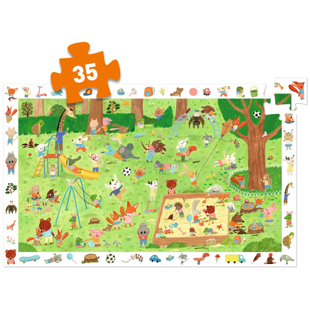 Puzzle Observation - Le Square des Petits Amis - 35 pièces