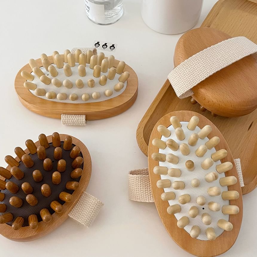 Intimo - Houten Hoofdhuid Massager