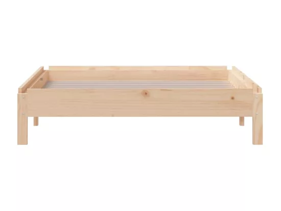 Lit empilable 75x190 cm Bois de pin massif