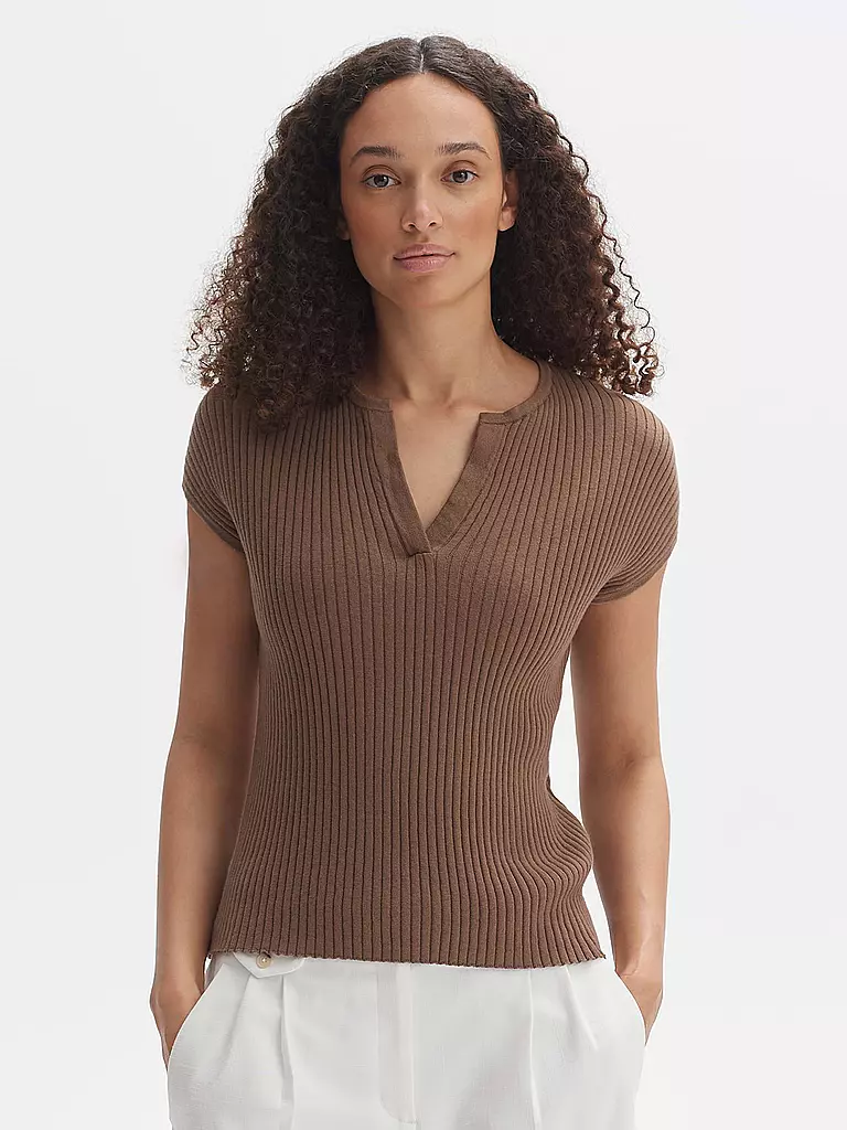 OPUS Shirt POLINNA braun