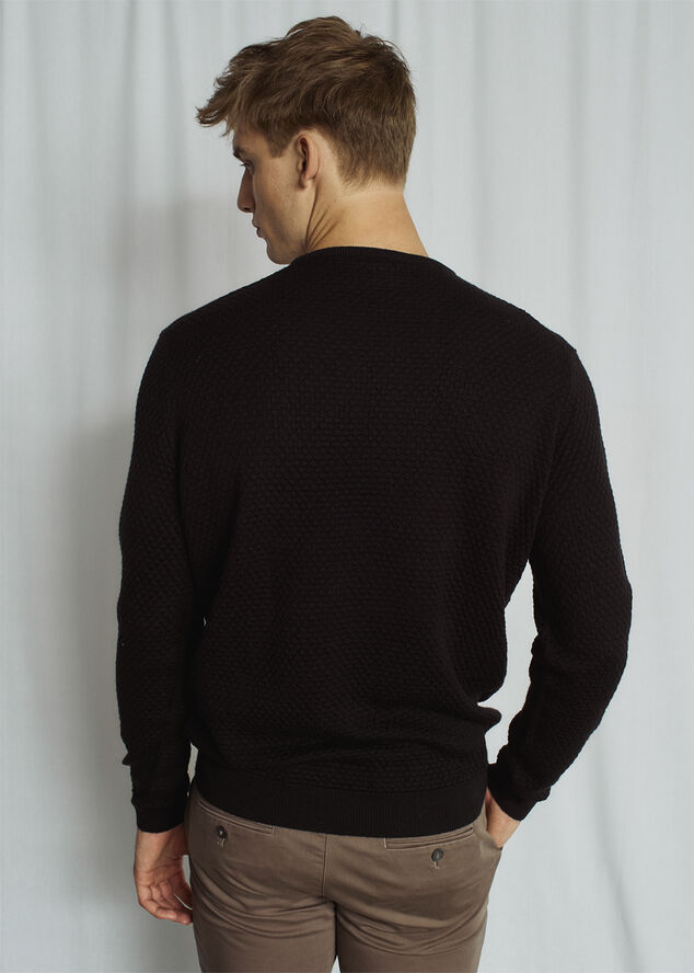 Bruun & Stengade BS Irving Regular Fit Knitwear Black
