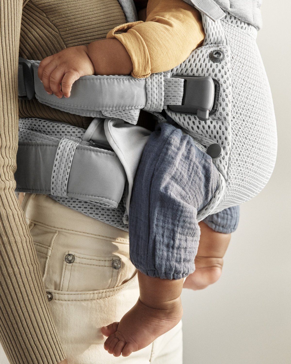 Bæresele Harmony – Front & Rygg – Ekstra Ryggstøtte – Baby Carrier 0-3år