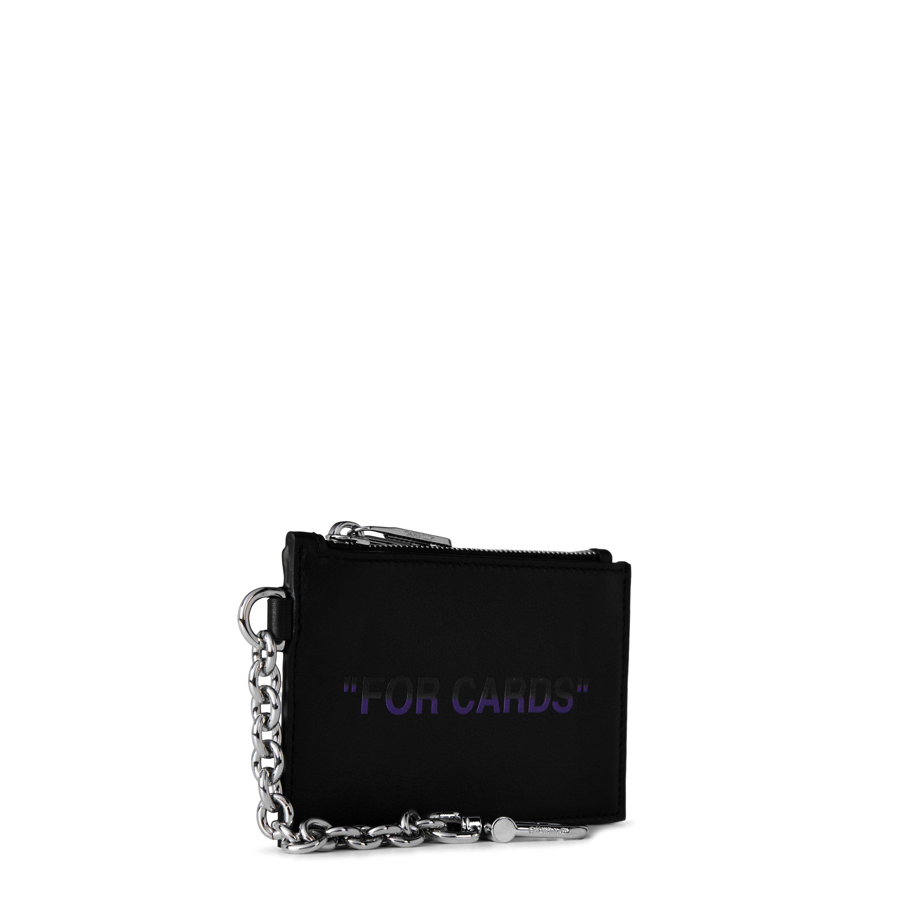 Off White Card Holder