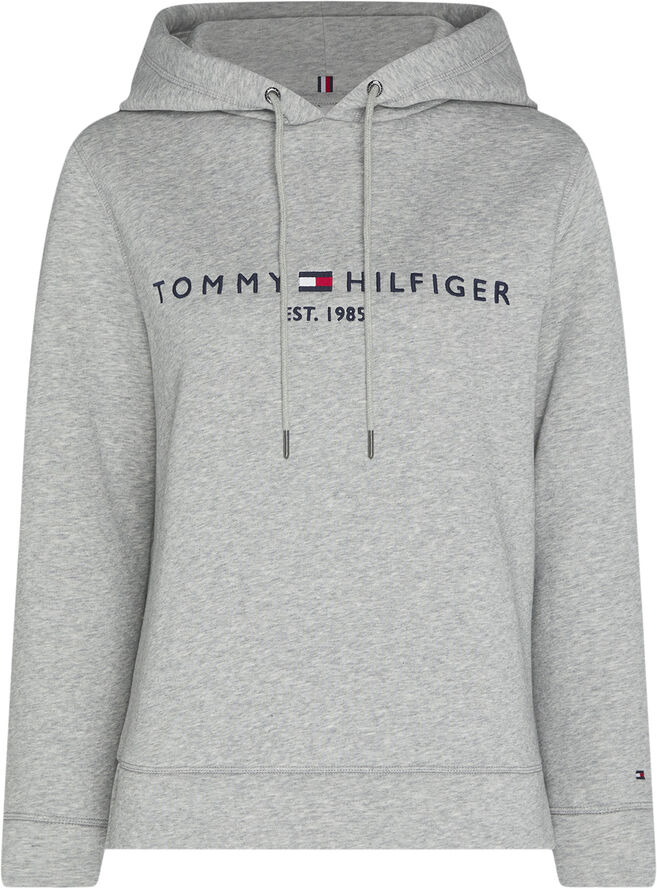Tommy Hilfiger HERITAGE HILFIGER HOODIE LS Light grey htr