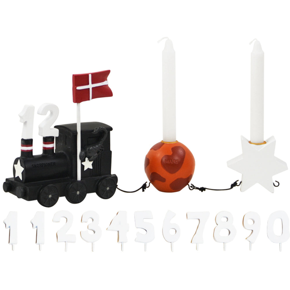 Køb Kids by Friis Skorpionen Fødselsdagstog M. Planet Og Stjerne