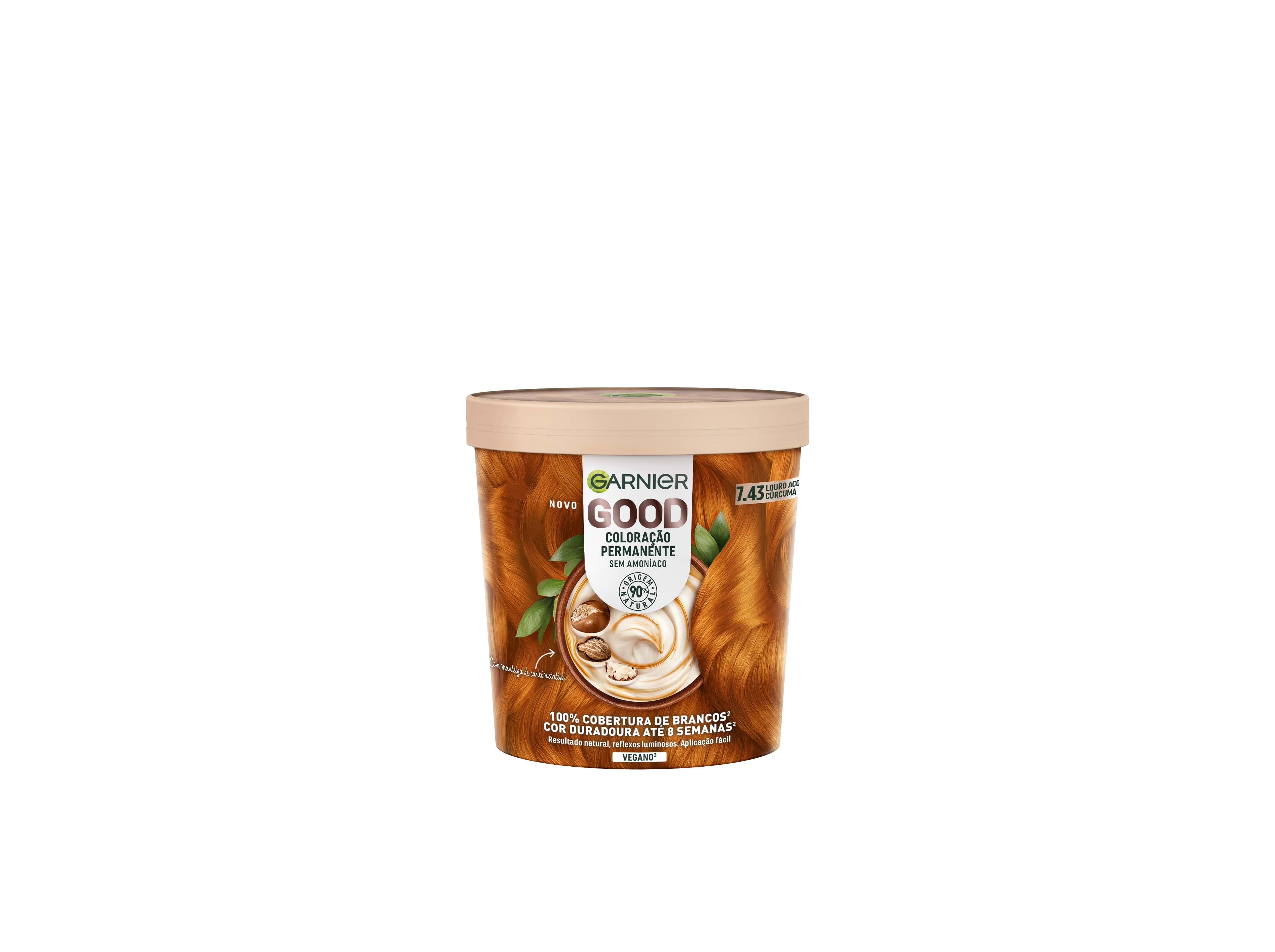 COLORAÇÃO GARNIER GOOD 7.43 TUMERIC COPPER