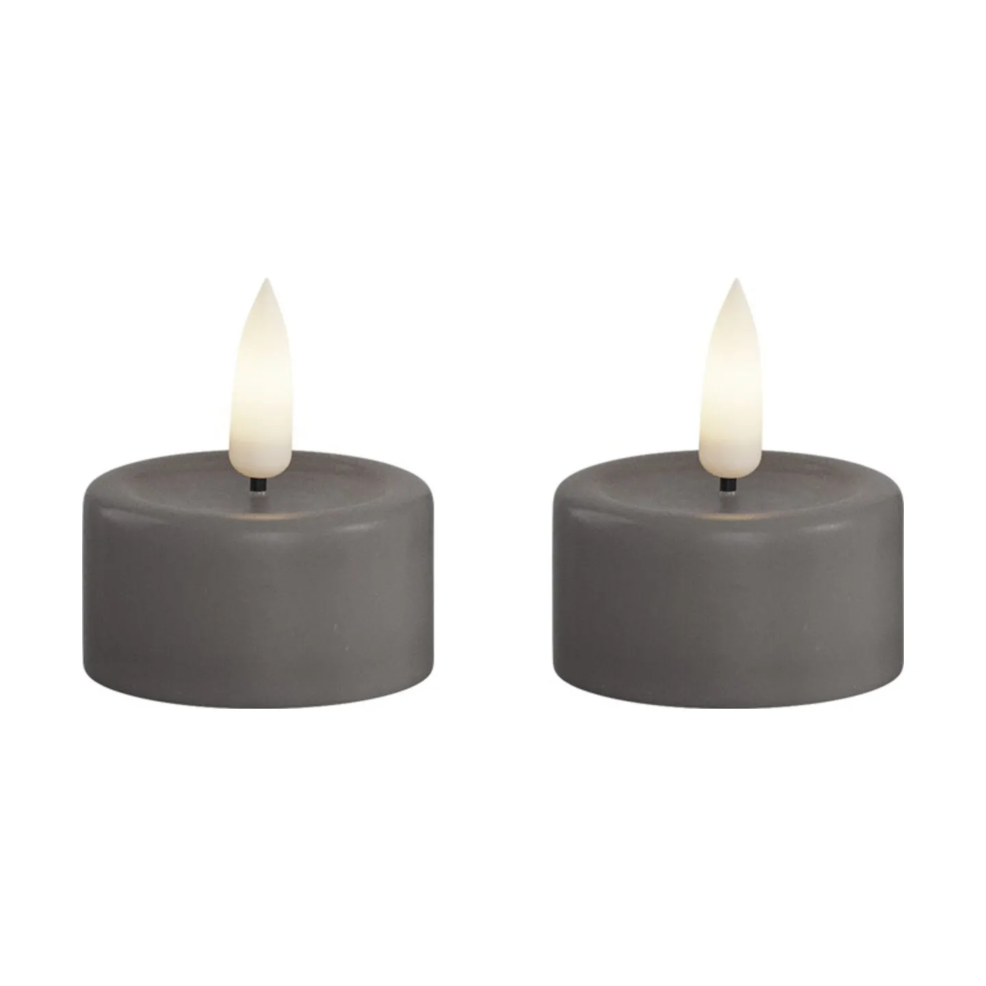 Deluxe Homeart Real Flame LED Fyrfadslys - 2 stk.