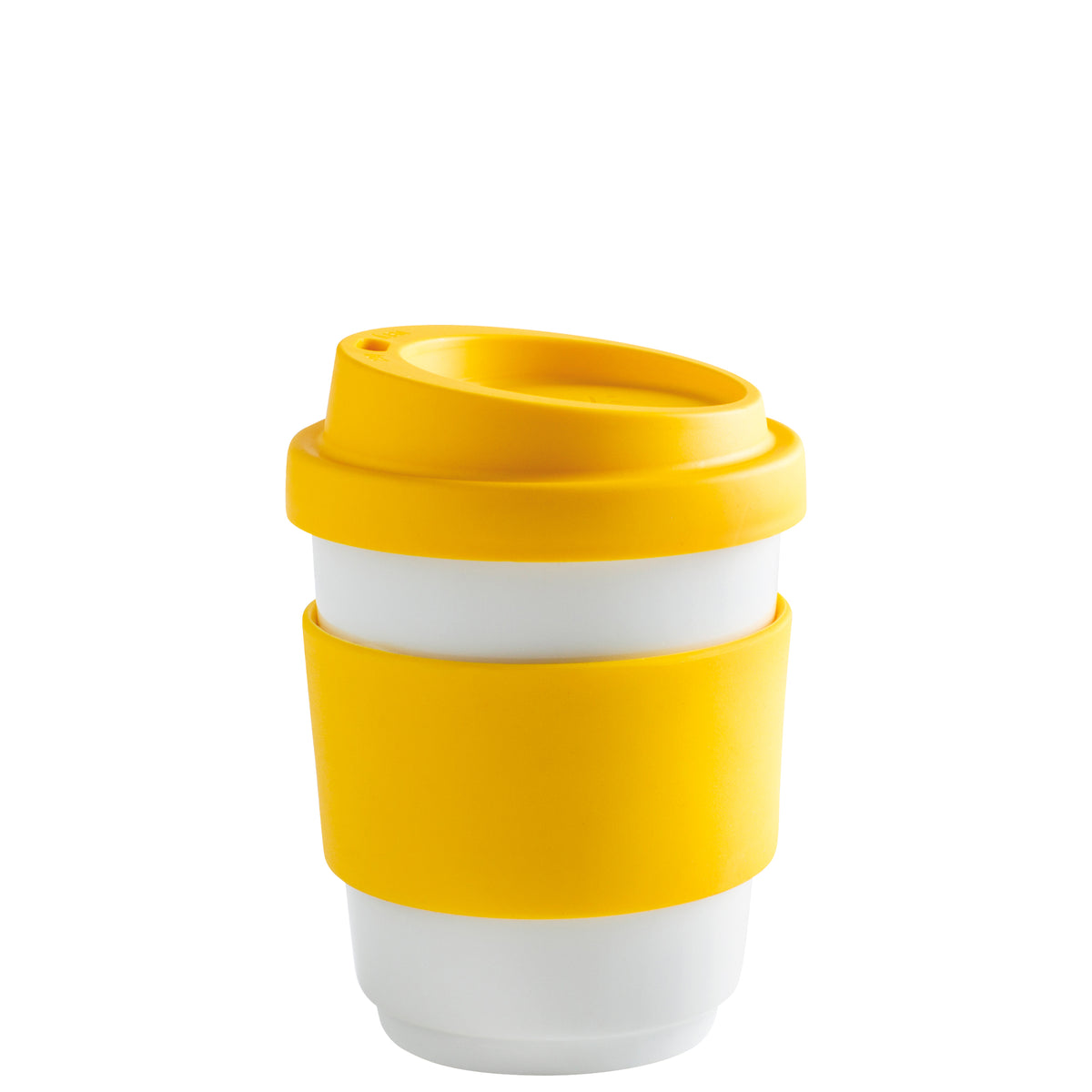 KAHLA fillit Becher 0,27 l + Trinkdeckel sunny yellow