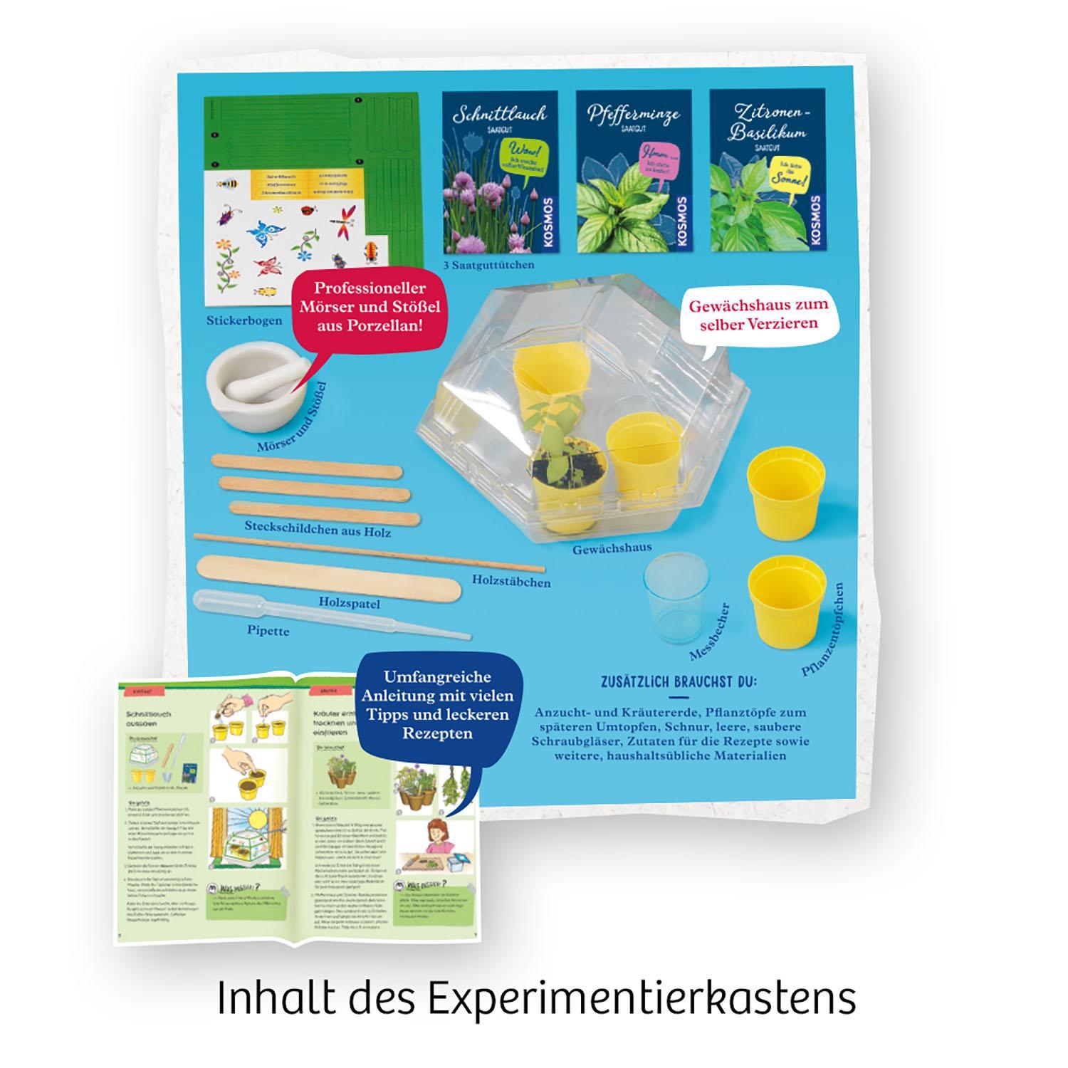 Experimentierkasten KRÄUTERGARTEN