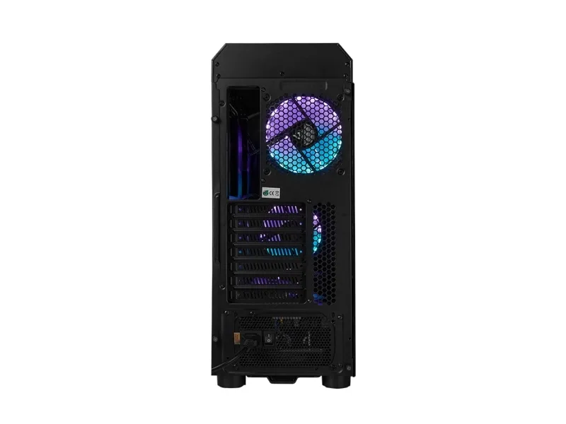 Chieftec SCORPION 4 - Tower - ATX - sidepanel med vindue (hærdet glas) - ingen strømforsyning (ATX) - sort - USB/Lyd