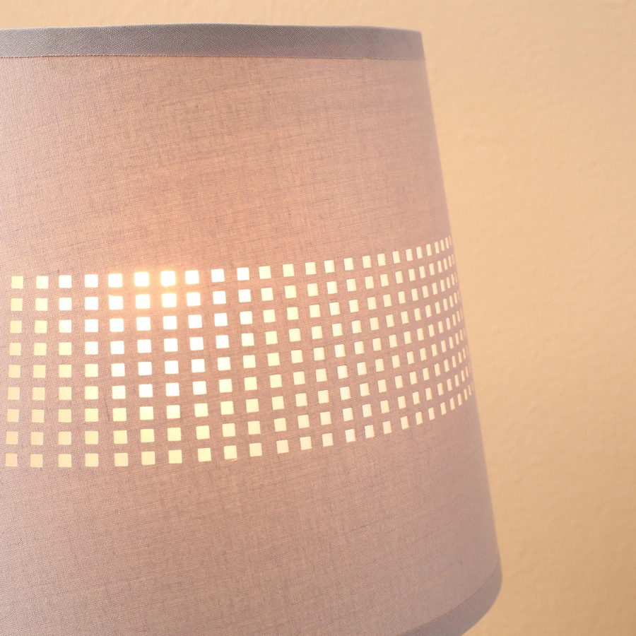 HOMCOM Tischlampe mit Acrylkugeln bunt