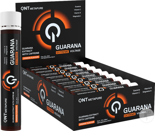 QNT Guarana Extreme Voltage Orange Ampoules 20x25ml