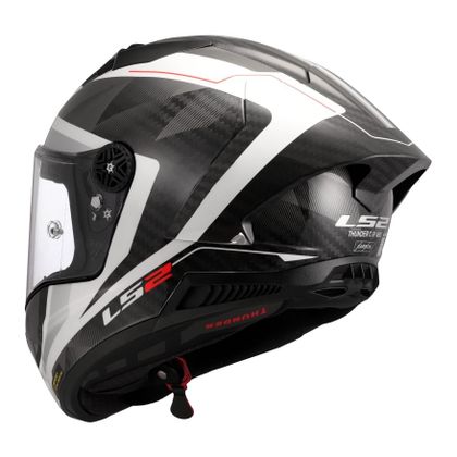 Casque LS2 FF805 THUNDER GP AERO RAUTE - Blanc / Gris